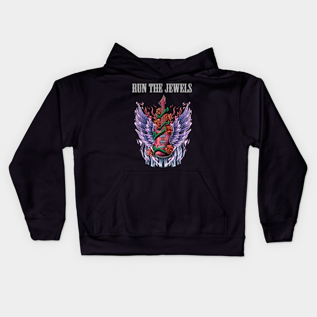 RUN THE JEWELS BAND Kids Hoodie by Bronze Archer